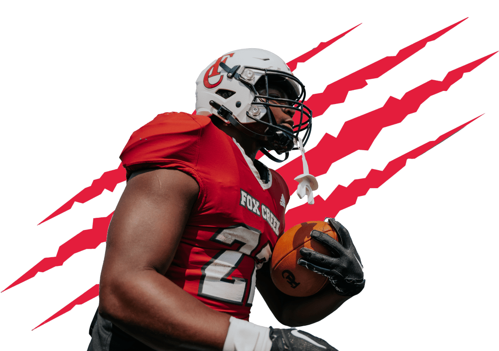 a rugby player holding a ball